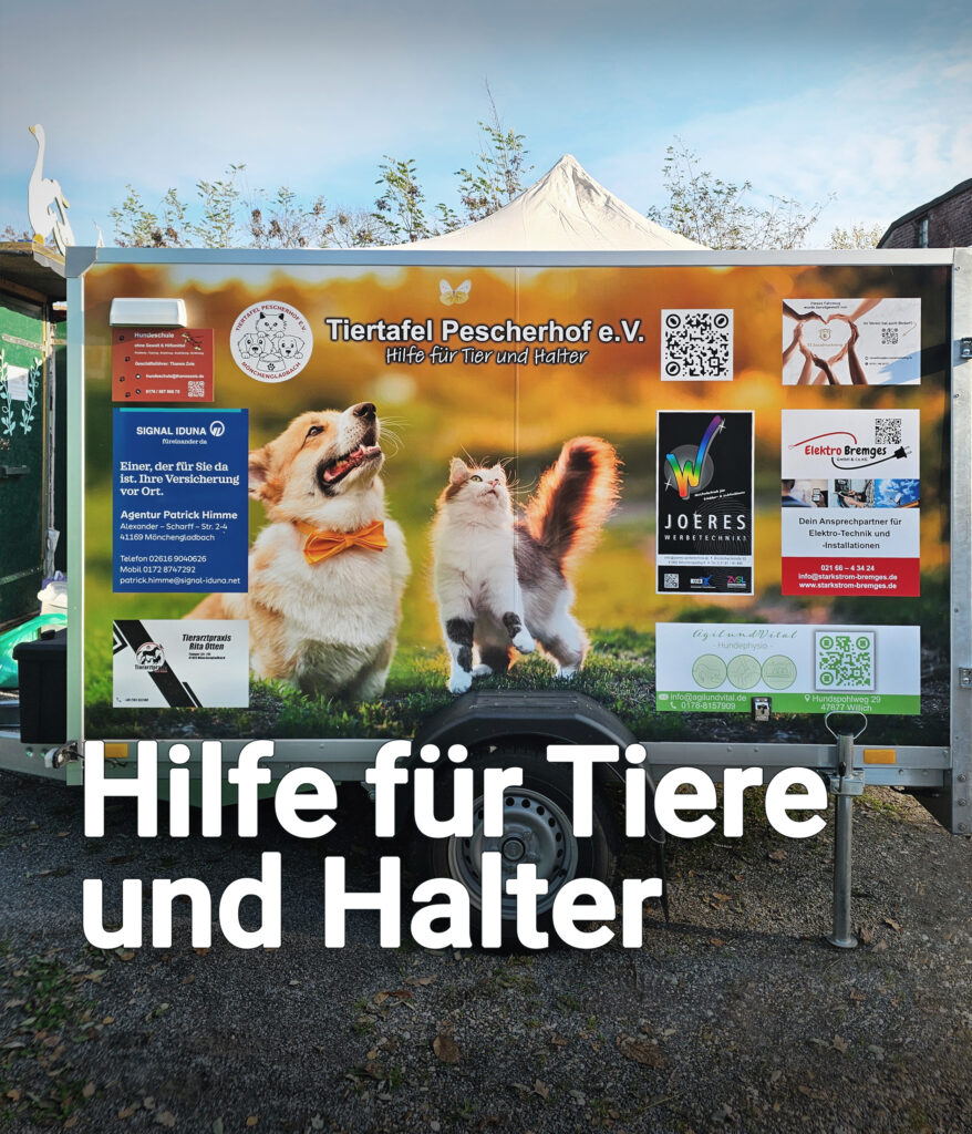 Hilfe für Tiere und Tierhalter bei der Tiertafel in Mönchengladbach