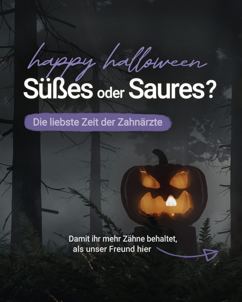 Halloween - Zeit für Zahnarzt