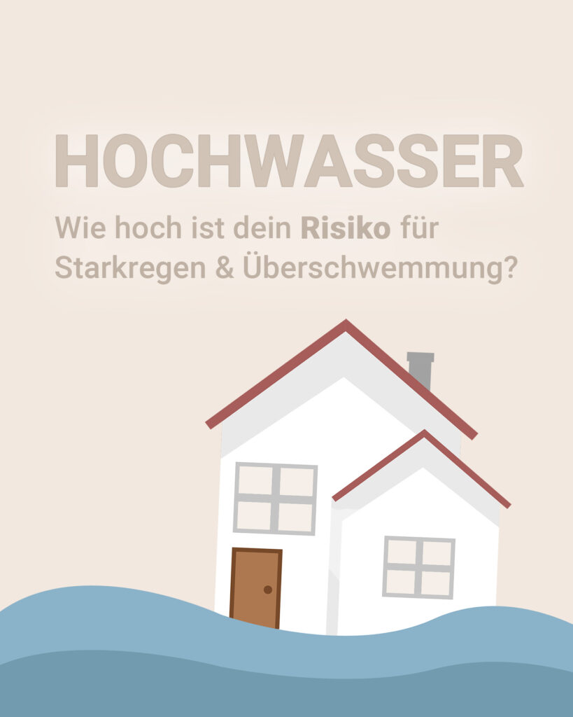 Hochwasser Risiko Starkregen Überschwemmung