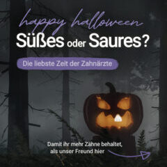 Halloween - Zeit für Zahnarzt